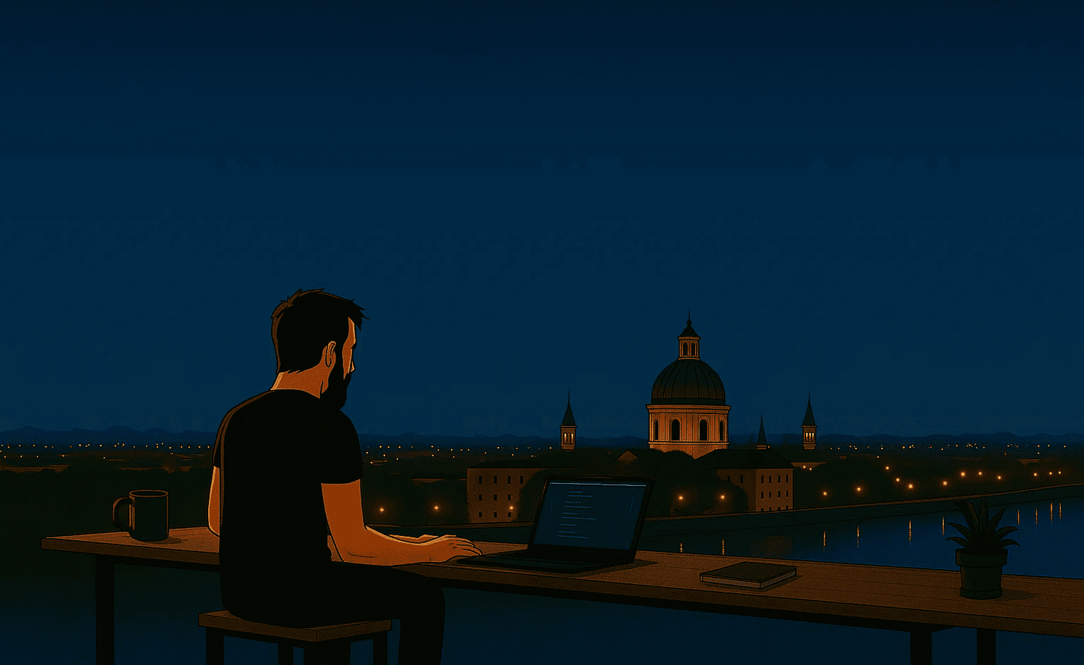 Vue de Toulouse